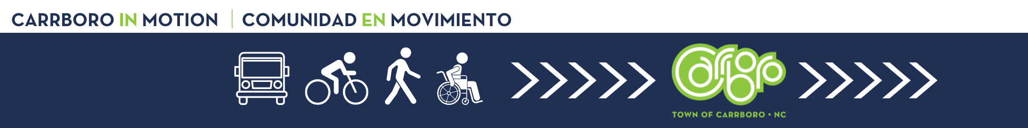 Carrboro In Motion Header