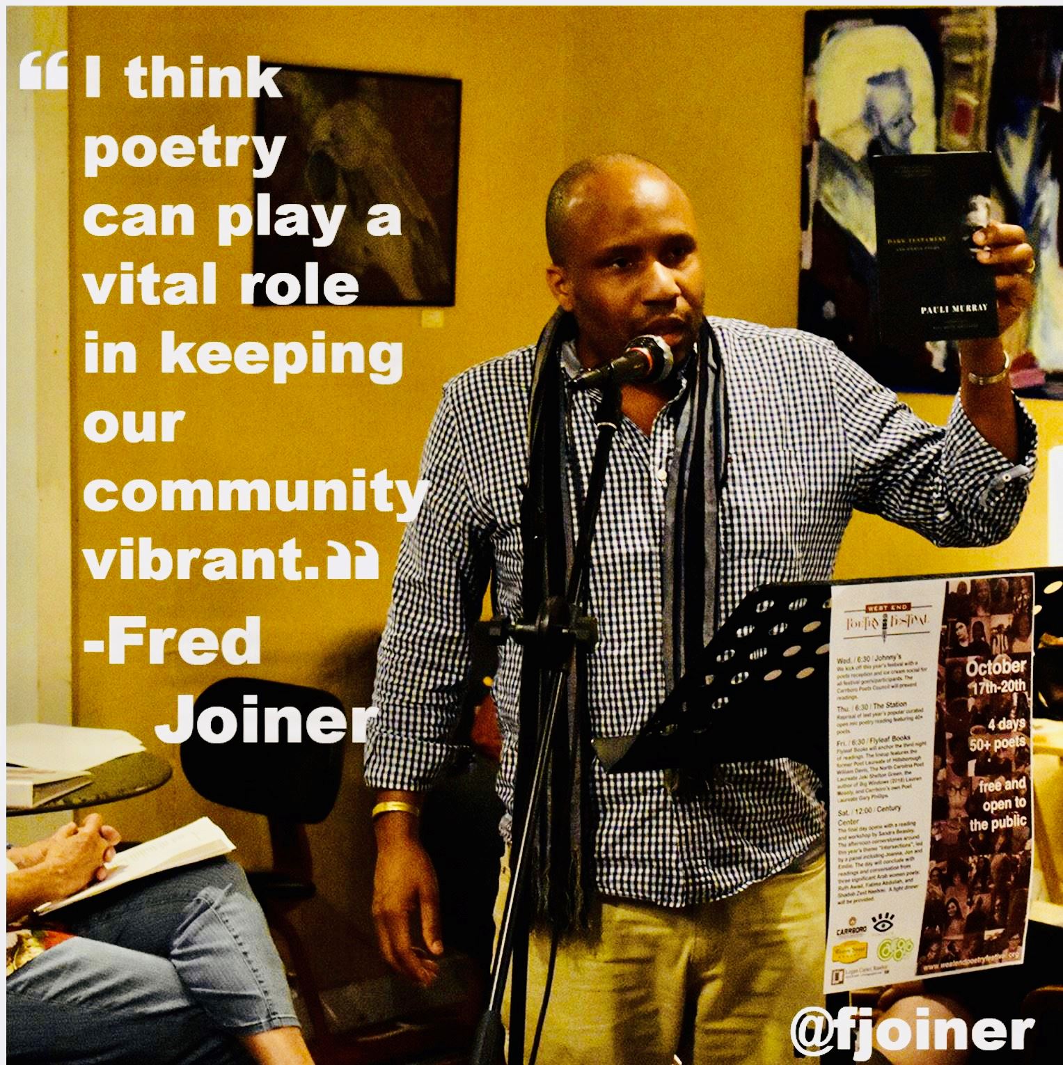 West End Poetry Fred